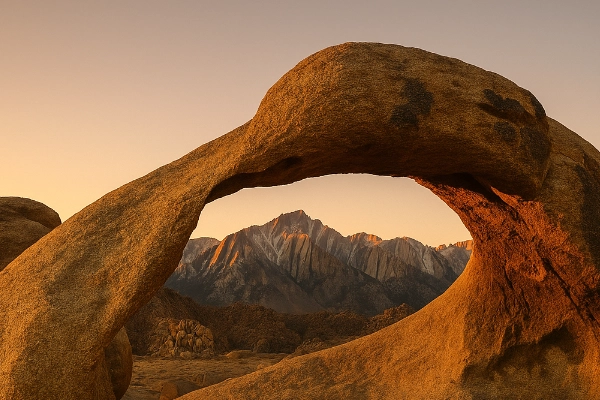 Lathe Arch Alabama Hills