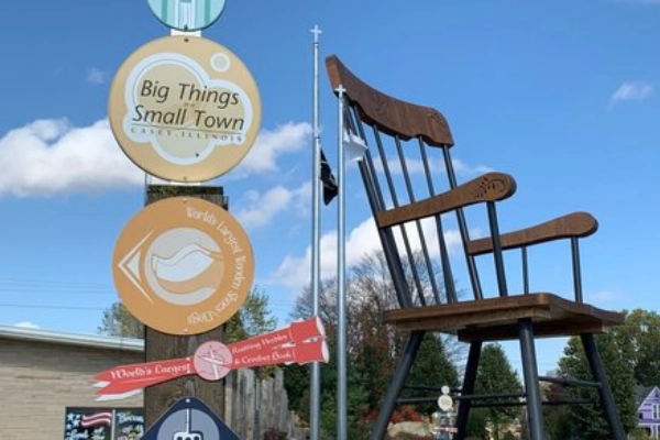 World's Largest Rocking Chair in Casey, Illinois