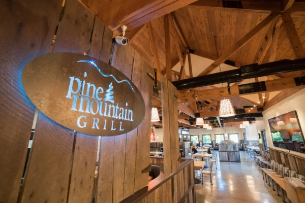 Food at Pine Mountain Grill