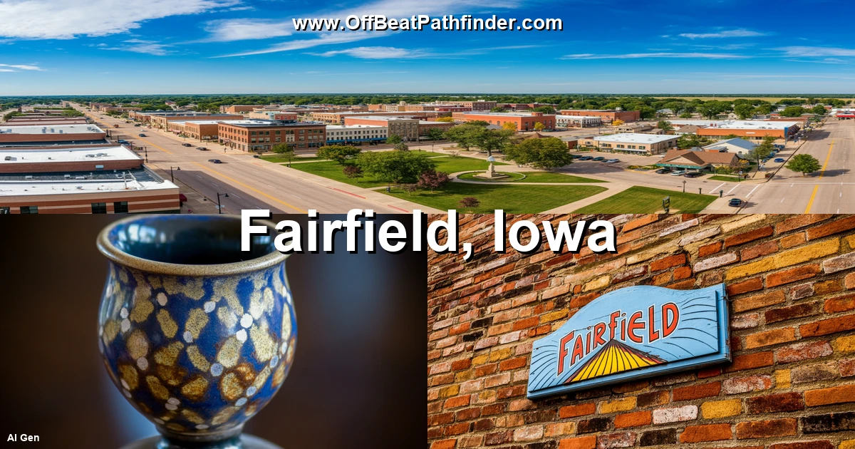 Fairfield, Iowa - Your Travel Guide