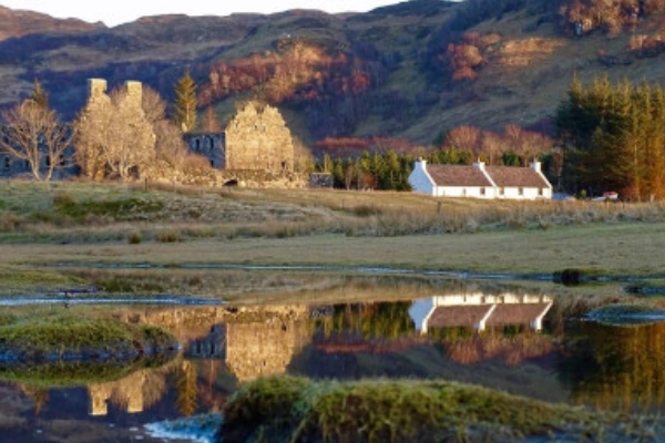Self-catering cottage in Kintail