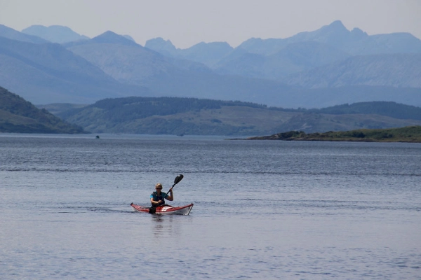 Loch Duich scenic view