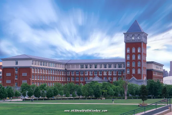 Campus of Bethany College in Lindsborg