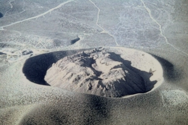Panum Crater near Mono Lake