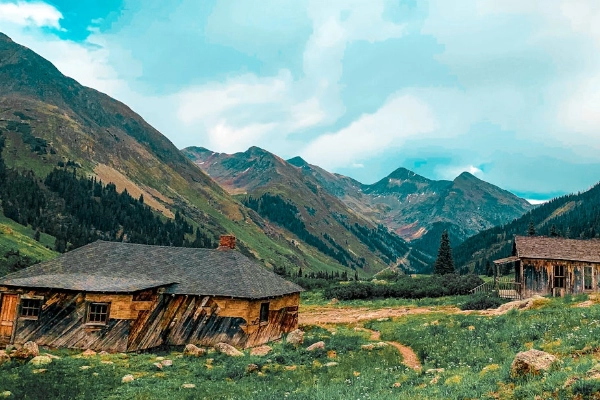 Animas Forks Ghost Town near Silverton