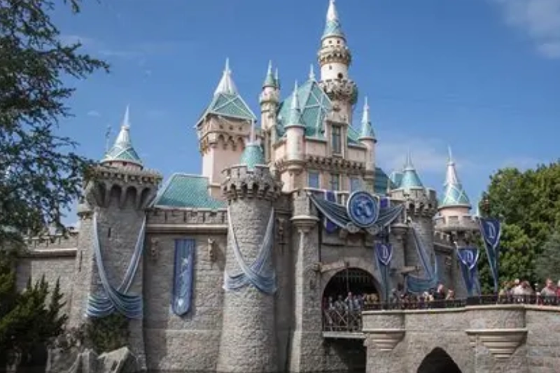 A scenic view of Anaheim, California