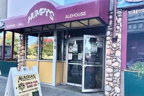 Halibut tacos at Humpy’s Great Alaskan Alehouse