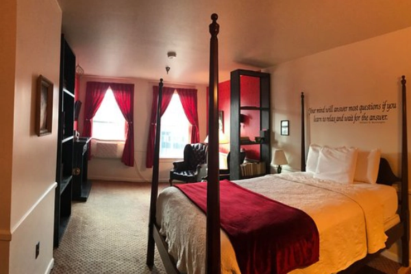 A room with historic charm at The Charles Inn