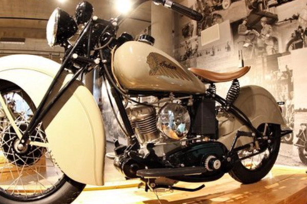 Vintage motorcycles at the Barber Vintage Motorsports Museum