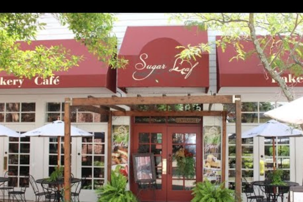A slice of pie from Sugar Leaf Bakery & Cafe