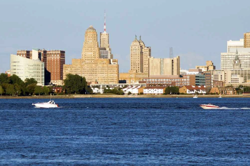 A scenic view of Buffalo, New York