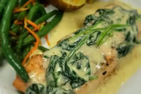 A fresh crab cake dish from Tidewater Grill