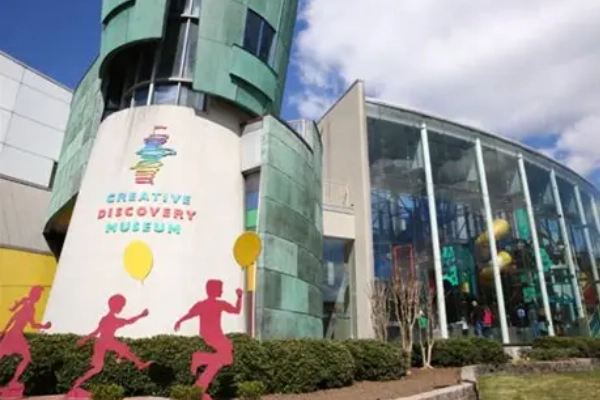 An interactive exhibit at the Creative Discovery Museum