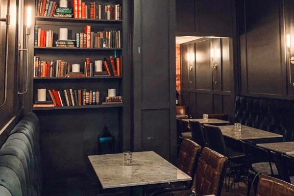 The hidden speakeasy inside The Book Loft of German Village
