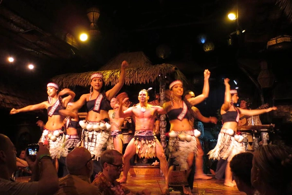 The tropical, Polynesian-themed Mai-Kai Restaurant