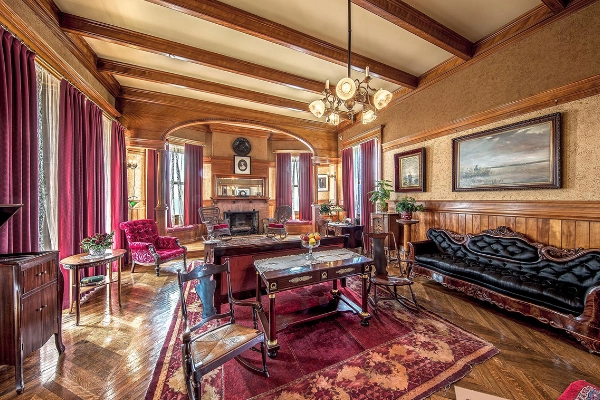 The grand, historic Moody Mansion in Galveston