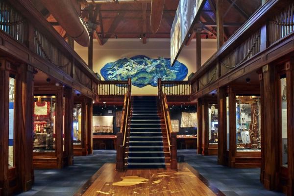 Hawaiian artifacts at the Bishop Museum