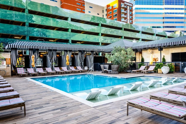 Bold and eclectic decor at Hotel ZaZa