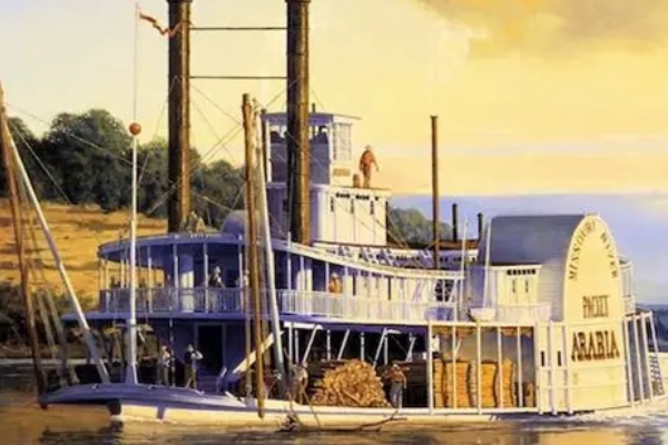Preserved cargo from the 1856 Arabia steamboat
