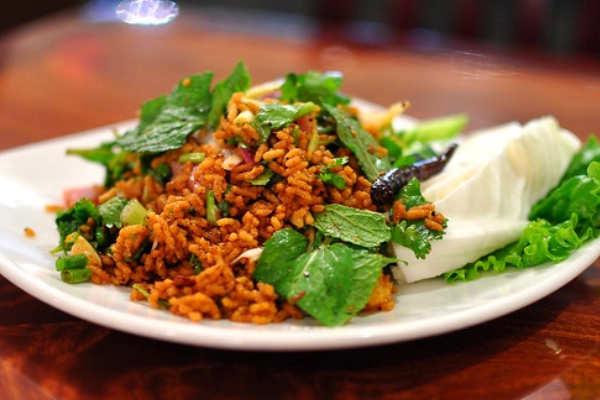 A flavorful Thai dish from Lotus of Siam