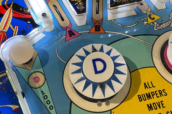 Rows of vintage machines at the Pinball Hall of Fame