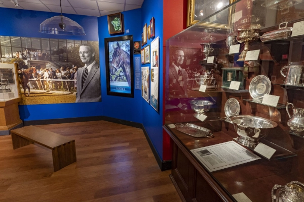 An exhibit at the International Museum of the Horse