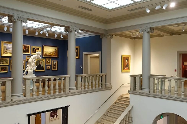 Quirky folk art at the Currier Museum of Art