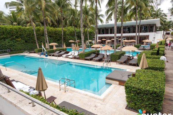 A serene, elegant room at The Setai, Miami Beach