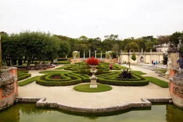The Gilded Age villa and gardens of the Vizcaya Museum