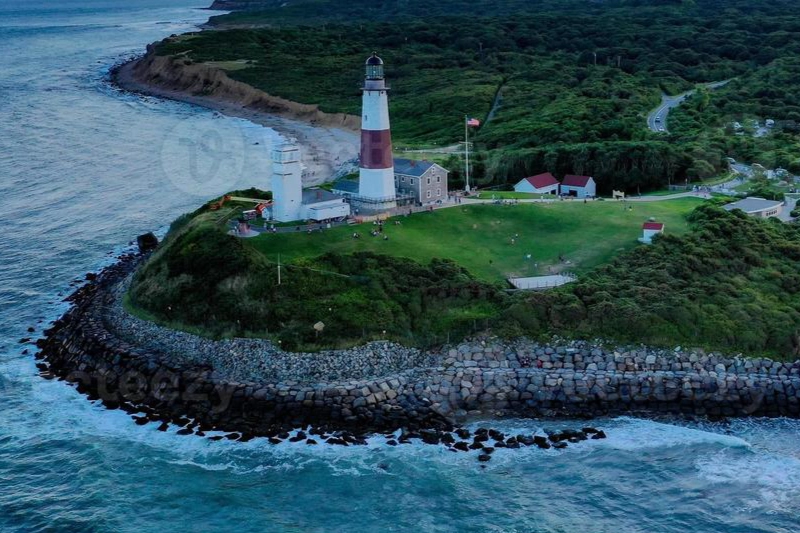 A scenic view of Montauk, New York