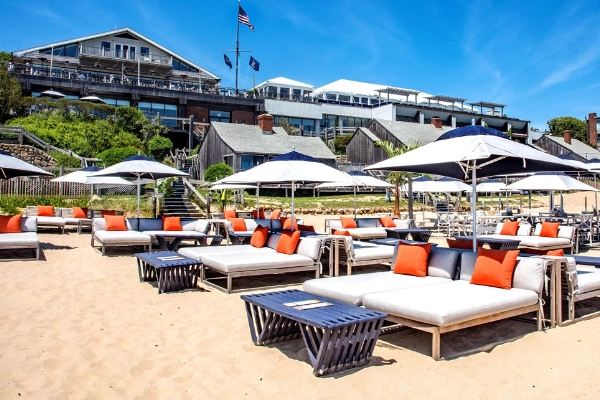 The oceanfront view from Gurney’s Montauk Resort