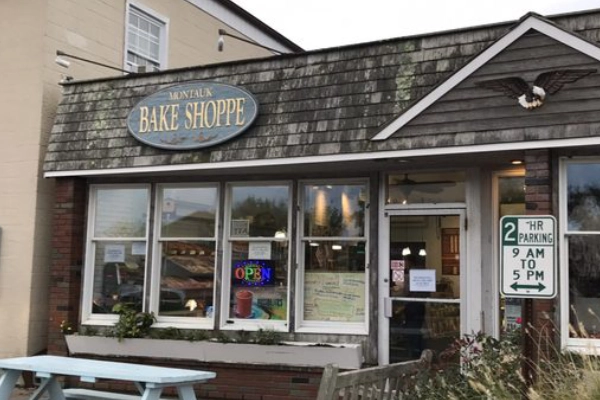 A cup of lobster bisque from Montauk Bake Shoppe