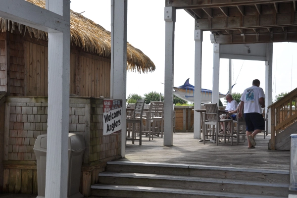 Tropical drinks at the Pirate’s Cove Tiki Bar
