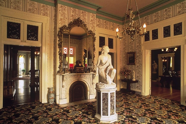 The grand, historic Belmont Mansion