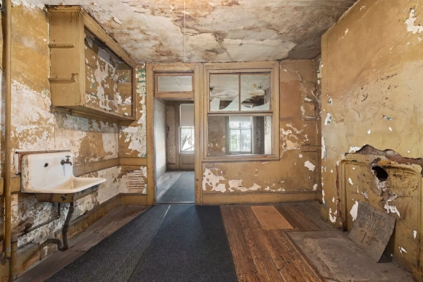 Restored apartment at the Tenement Museum