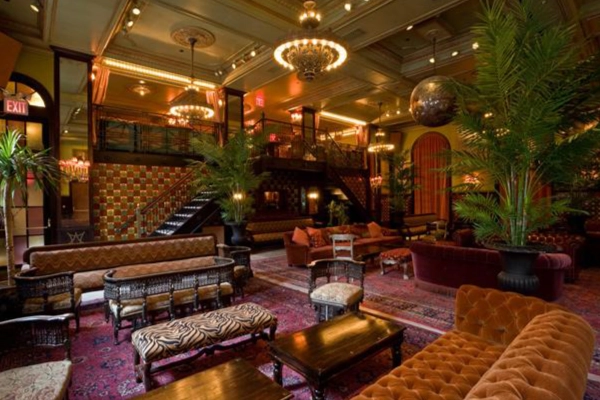 Compact, historic room at The Jane Hotel