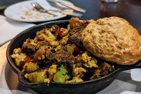 Plant-based Cuban sandwich at Ethos Vegan Kitchen