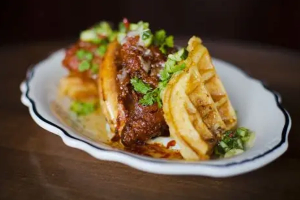 Gator tail tacos from The Ravenous Pig