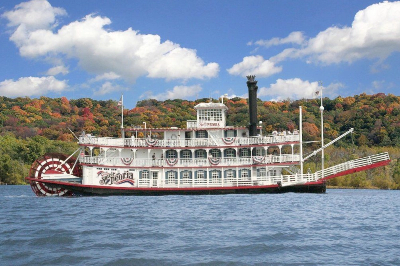 A scenic view of Peoria, Illinois