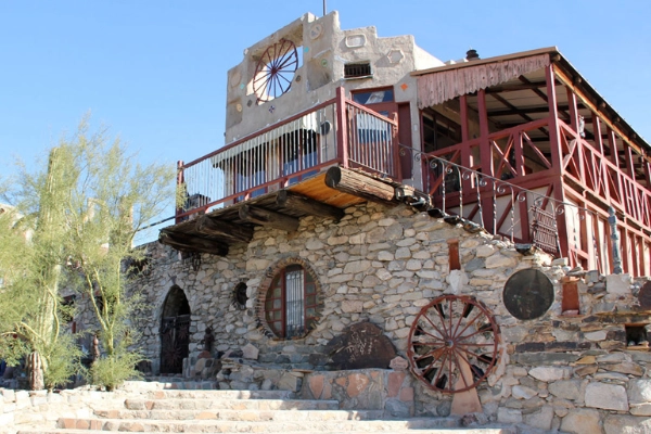 The quirky, hand-built Mystery Castle in South Phoenix