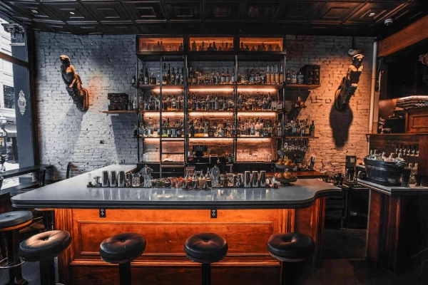 Craft cocktails at The Holy Donut Speakeasy