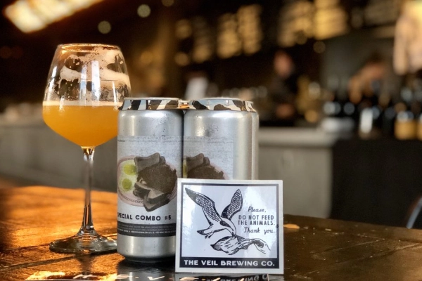 Craft cocktails at The Veil Speakeasy