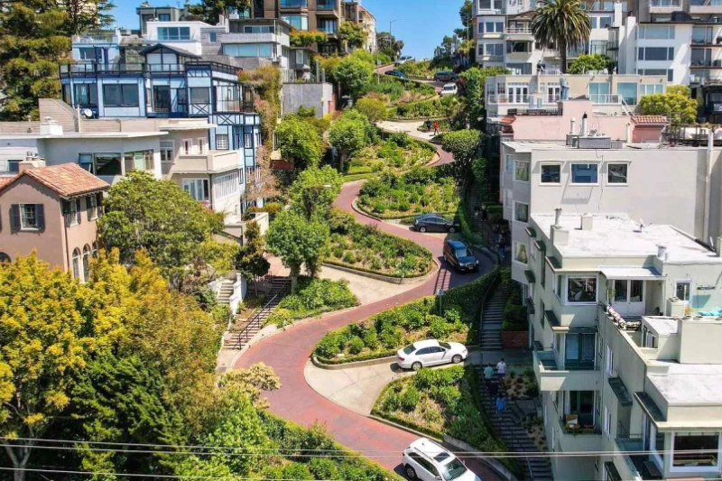 A scenic view of San Francisco, California