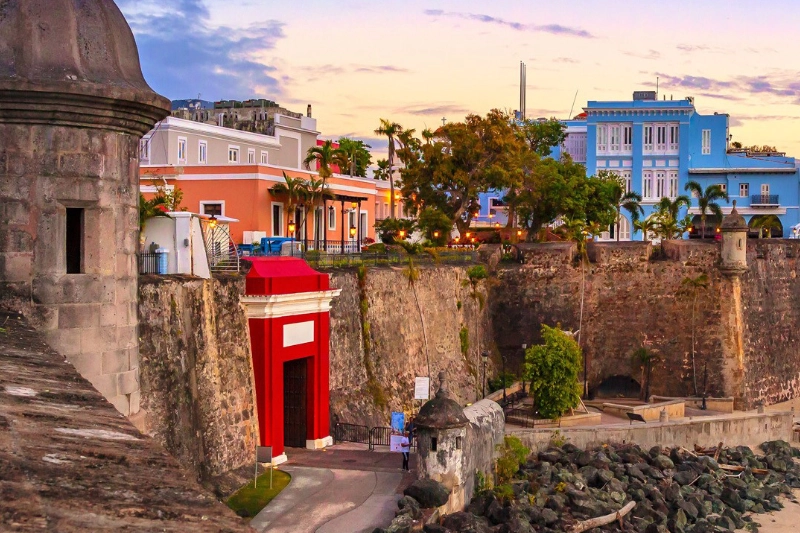 A scenic view of San Juan, Puerto Rico