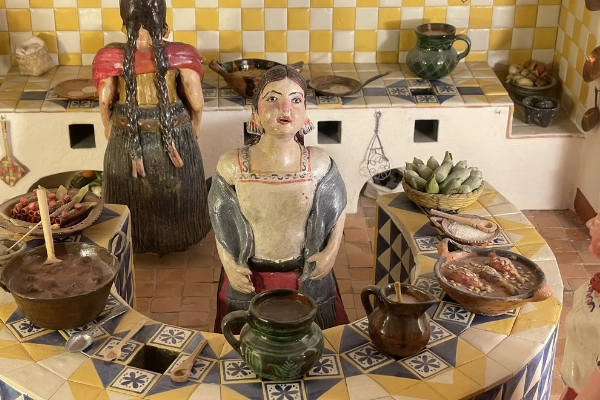 Quirky dioramas at the Museum of International Folk Art