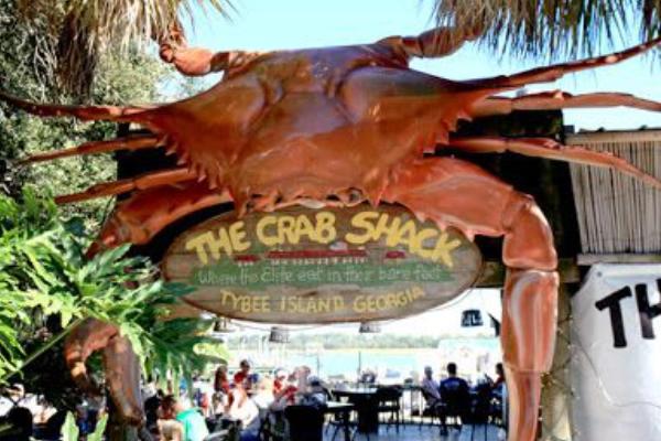 A lowcountry boil at The Crab Shack on Tybee Island