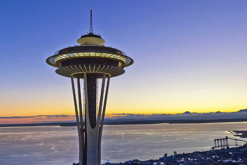 A scenic view of Seattle, Washington