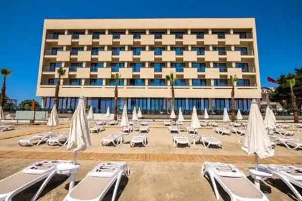 A modern room with a desert vibe at Amara Resort and Spa