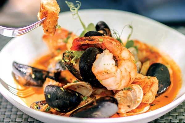 A fine dining dish at Cress on Oak Creek