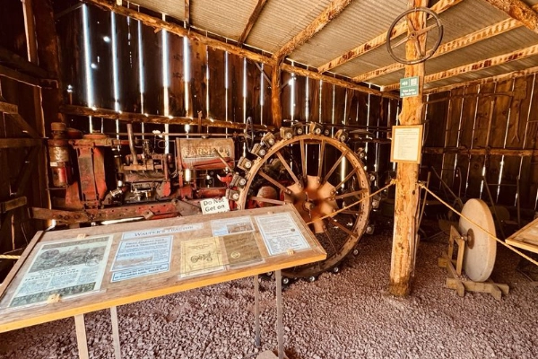 The historic buildings of the Sedona Heritage Museum